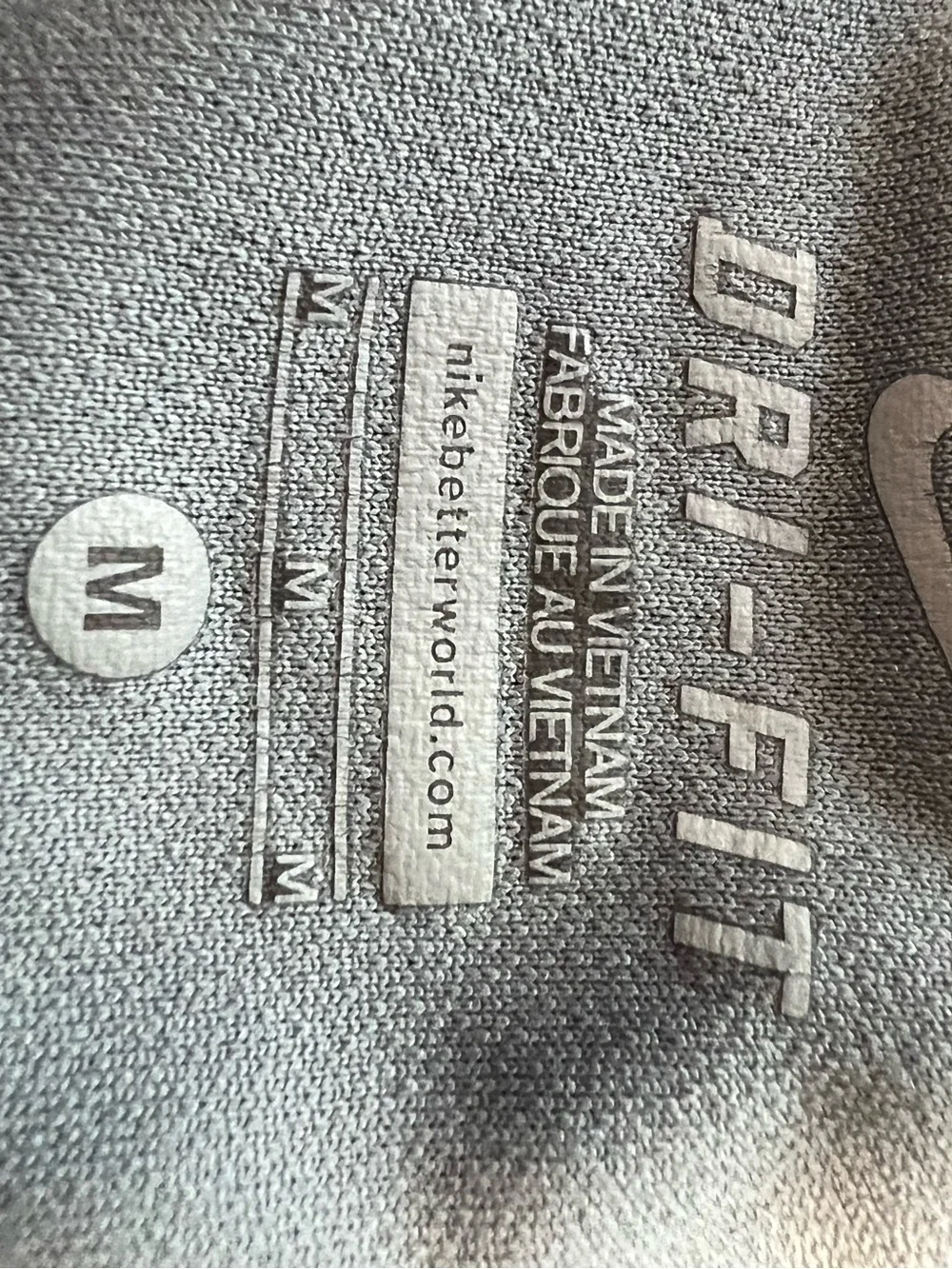 Nike Women's Athletic Dri-Fit Running Shorts in Slate Gray with Teal Trim size M